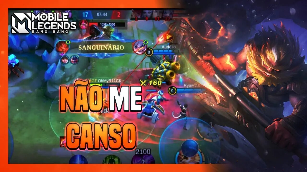 NÃO CONSIGO ME ENJOAR DE JOGAR COM ESSE BONECO | MLBB