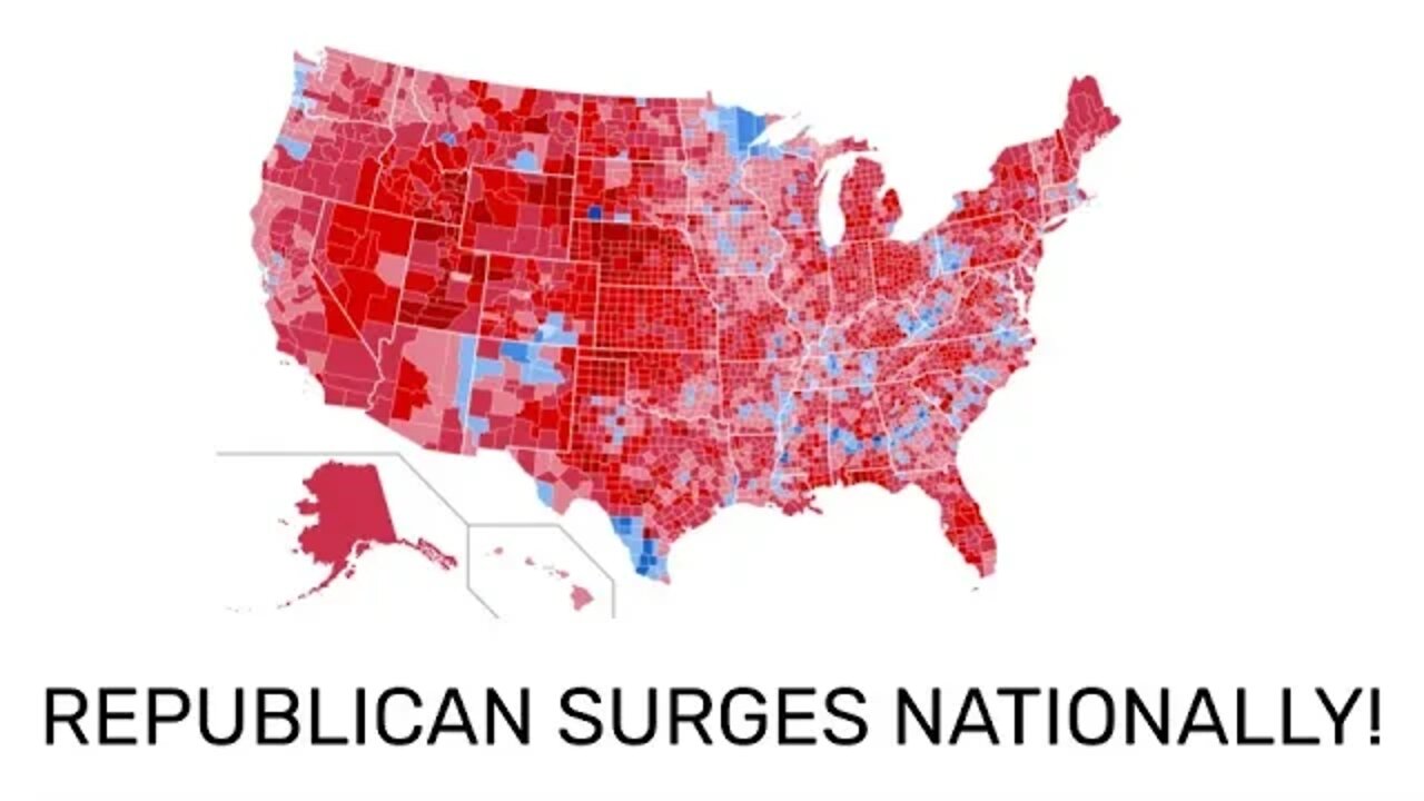 Republicans SURGE Nationally In Party Affiliation!