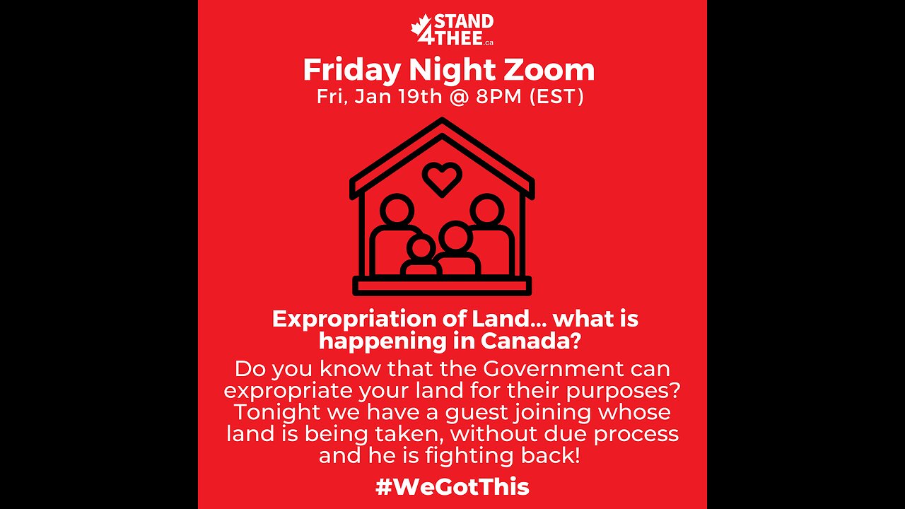 Stand4THEE Friday Night Zoom Jan 19 - Property Rights