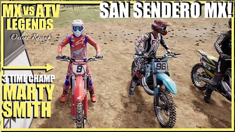 MX vs ATV Legends Online Racing San Sendero MX