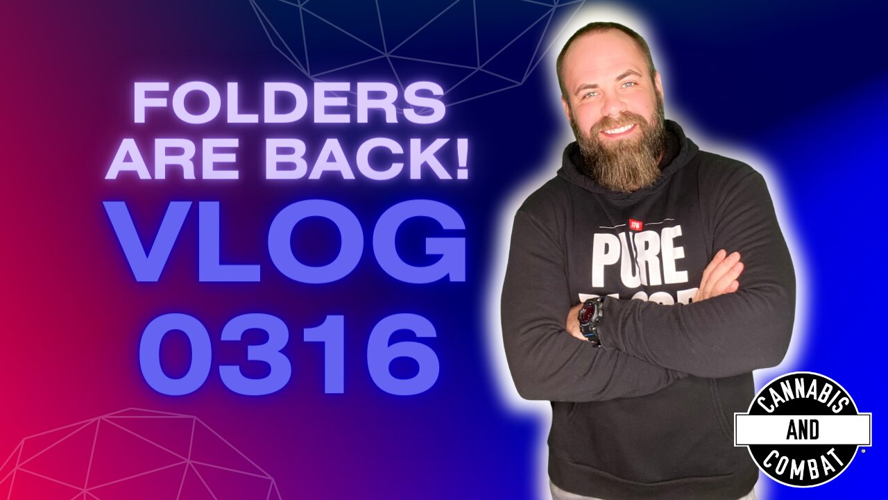 FOLDERS ARE BACK! Vlog 0316