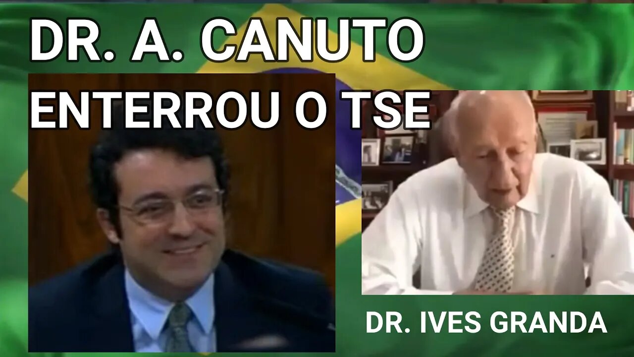 URGENTE ! DR ALEX CANUTO ENTERROU O TSE, NA AUDIÊNCIA QUE MORAES E BARROSO DESPREZARAM.