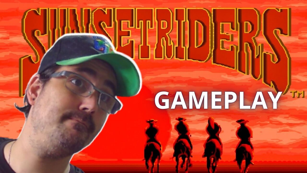 SUNSET RIDERS (SUPER NINTENDO) INÍCIO DE GAMEPLAY / O Red Dead de super nintendo ta na área