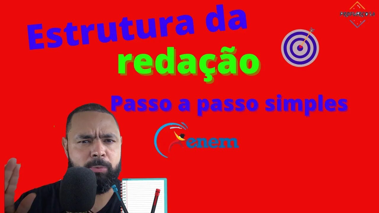 Estrutura da redação: passo a passo simples