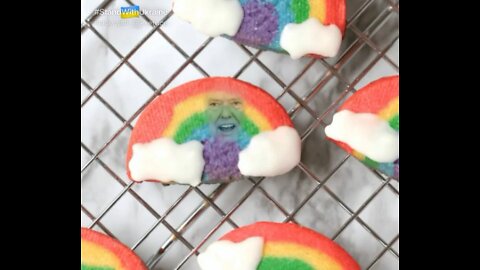 The Ultimate Donald Trump Rainbow Cookie Meme! 🌈