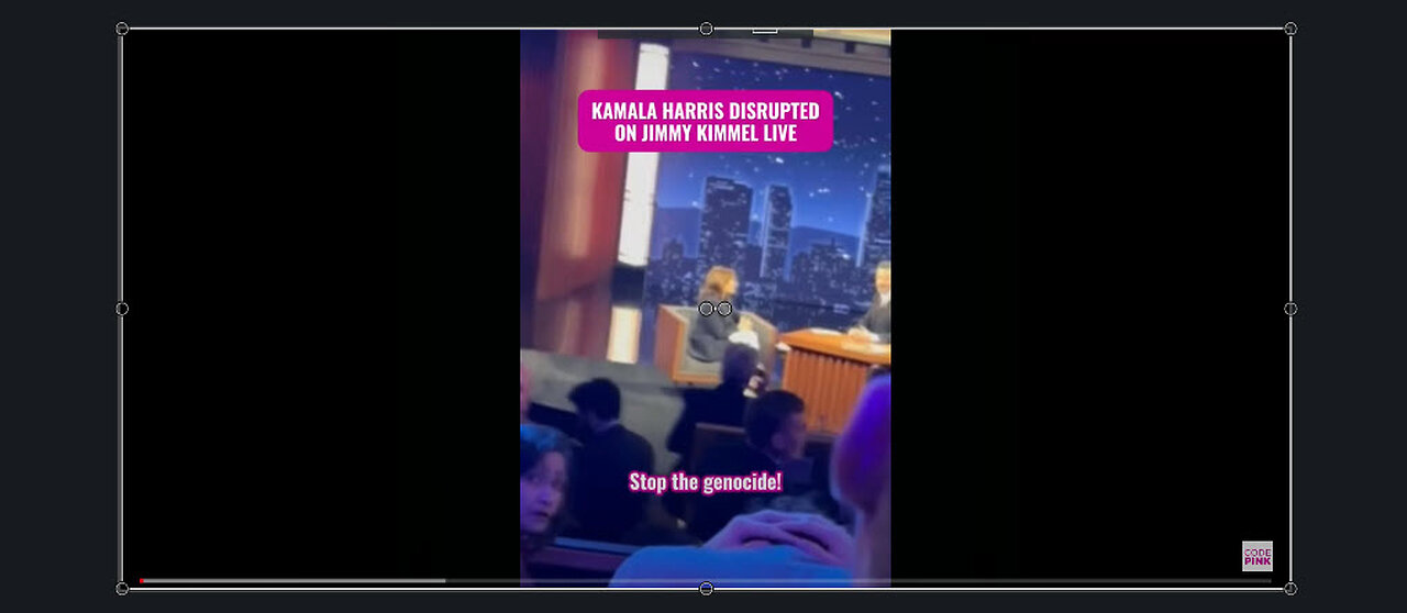 KAMALA DISRUPTED ON JIMMY KIMMEL LIVE!