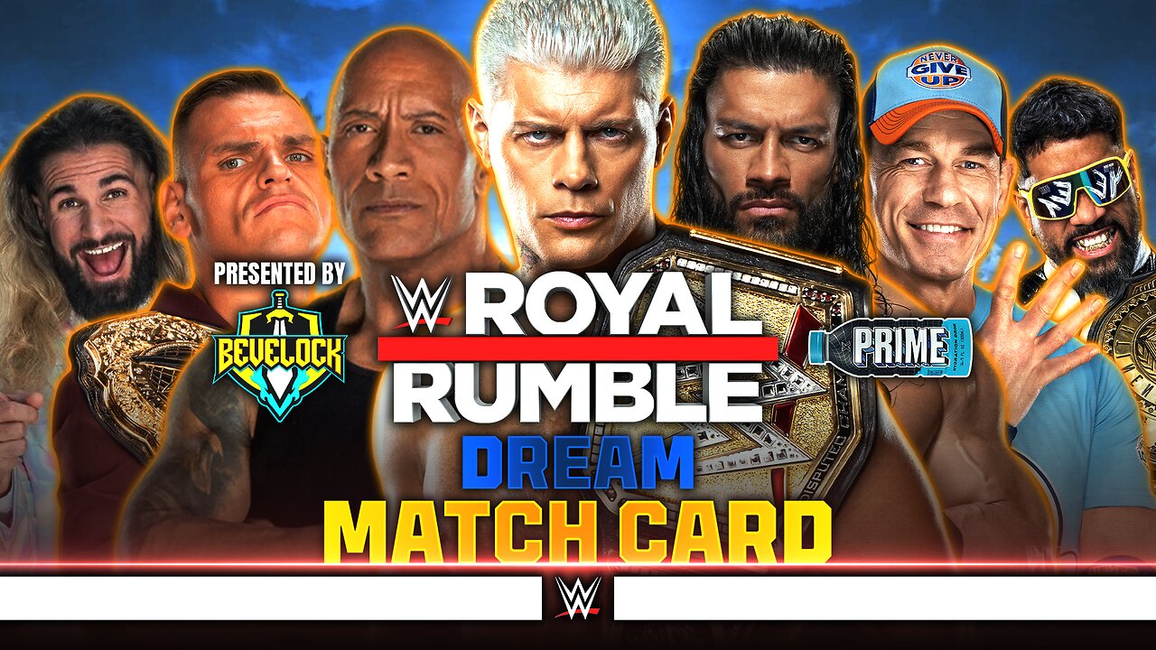 WWE Royal Rumble 2025 - Dream Match Card [v2]