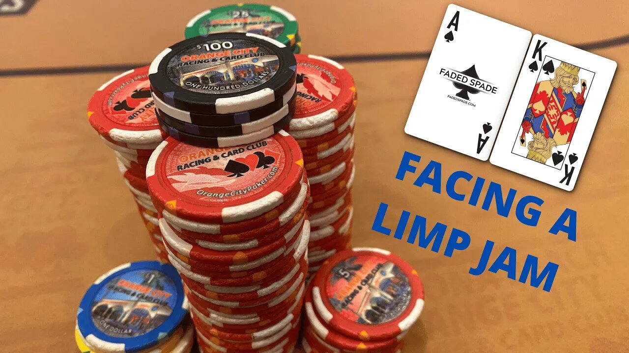 Opponent Limp Jams And We Have AK - Kyle Fischl Poker Vlog Ep 82