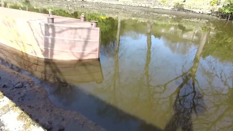 Someone pulled the plug and drained the cannel