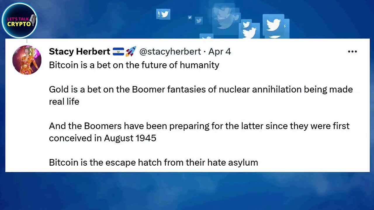 When Gold Goes Up We Are Closer To Nuclear War! ☢️ When ₿itcoin Goes Up We Are Beating The System! ✊