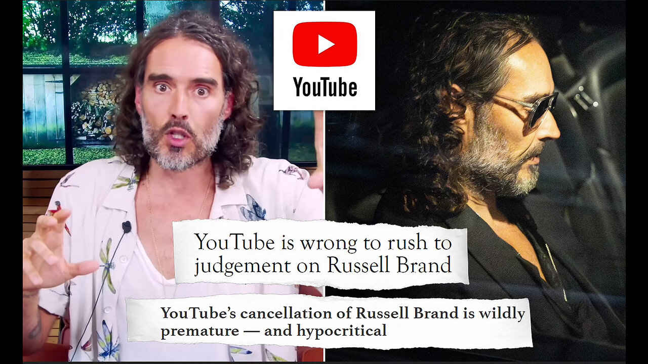 No evidence, no charges, yet Russell Brand is still punished