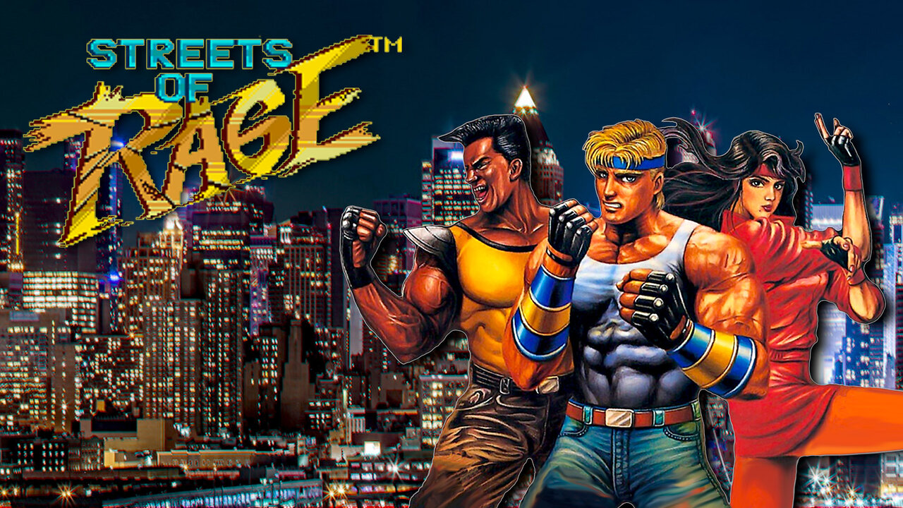 Streets of Rage ベア・ナックル 怒りの鉄拳 [Title.Music] [Sega] [1991]