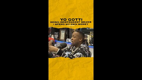 @yogotti Being independent means I spend my own money