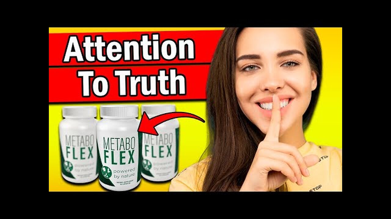 METABO FLEX - (⚠️WATCH THIS!!) - Metabo Flex Honest Review - Metabo Flex Supplement