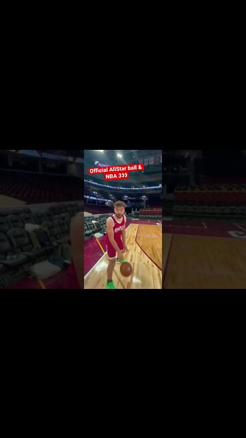 Shooting NBA 3 With ALLSTAR BALL!🔥