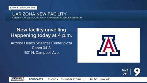 UArizona to hold open house for new facility on campus