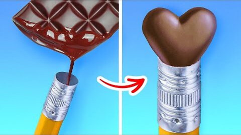 How to hide candies and food anywhere || 123 Go! Cool food hacks from GOLD