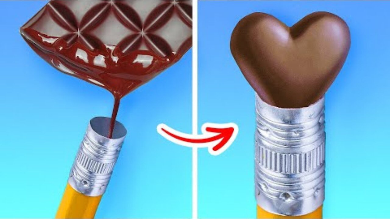 How to hide candies and food anywhere || 123 Go! Cool food hacks from GOLD