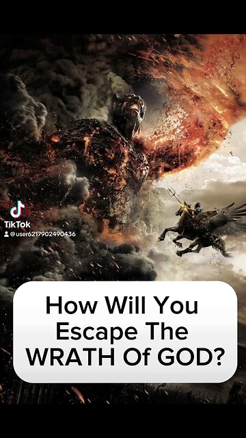 How Will You Escape The Wrath of God