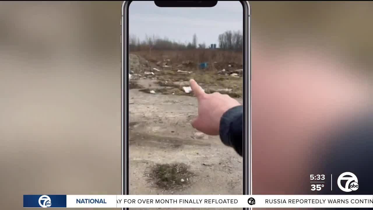 Local business owner using Tik Tok to raise awareness about illegal dumping in Detroit