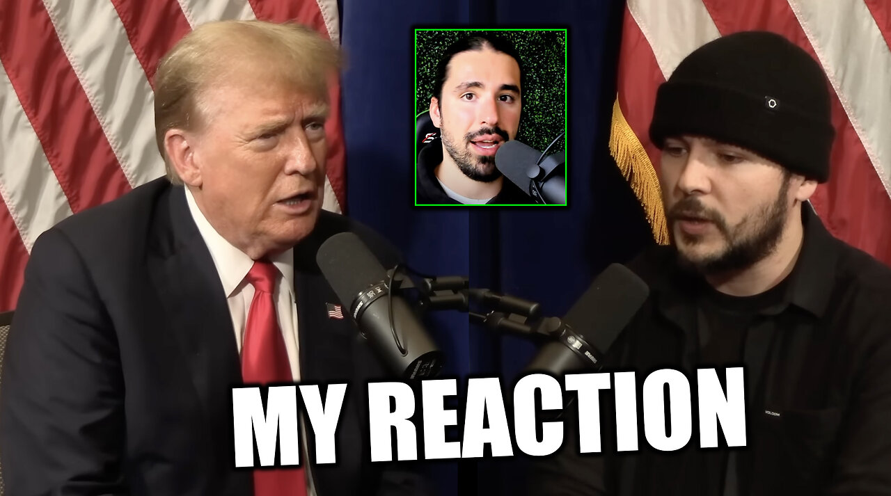 Tim Pool Questions Trump On Assange & Fauci After Libertarian Convention Speech! My Reaction.