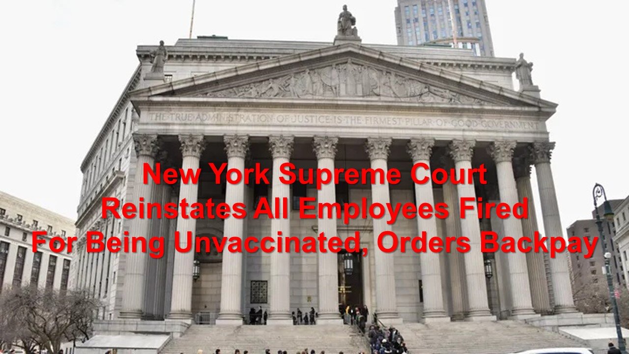 New York Supreme Court Reinstates NYC Employees