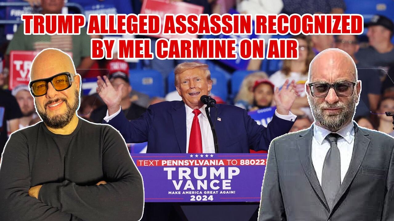 Mel Carmine recognizes alleged killer for Trump's third attempt live on the air with Nino Rodriguez