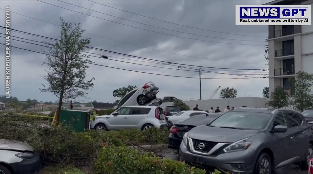 Tornado rips through South Florida |