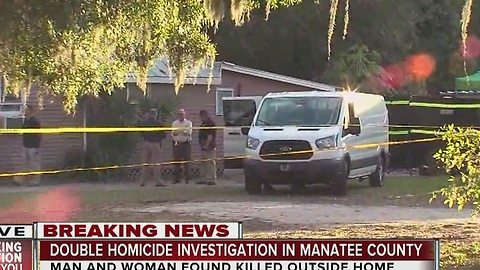 Double homicide investigation in Manatee County