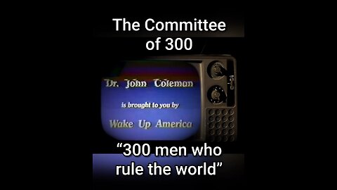 The Committee of 300 👹🧙‍♀️🦉🩸👫🤘