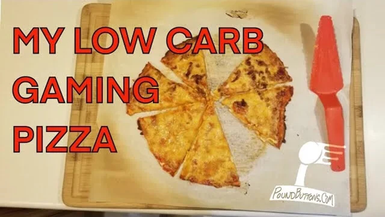 PIZZA Low Carb Gaming Fuel