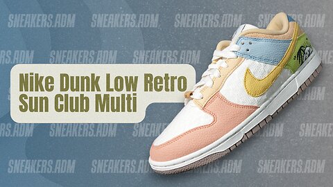 Nike Dunk Low Retro Sun Club Multi (W) - DQ0265-100 - @SneakersADM