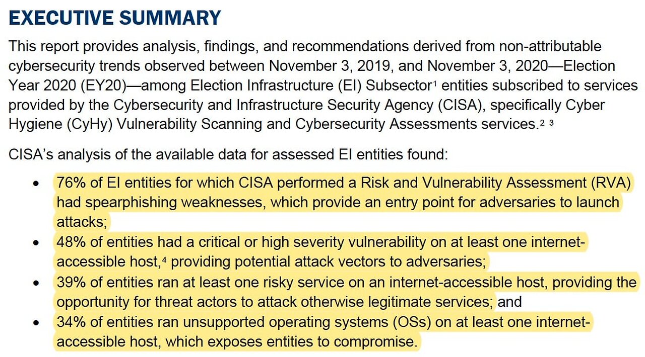 Former CISA Chief Chris Krebs LIED Under Oath When He Said 2020 Was the Most Secure Election Ever