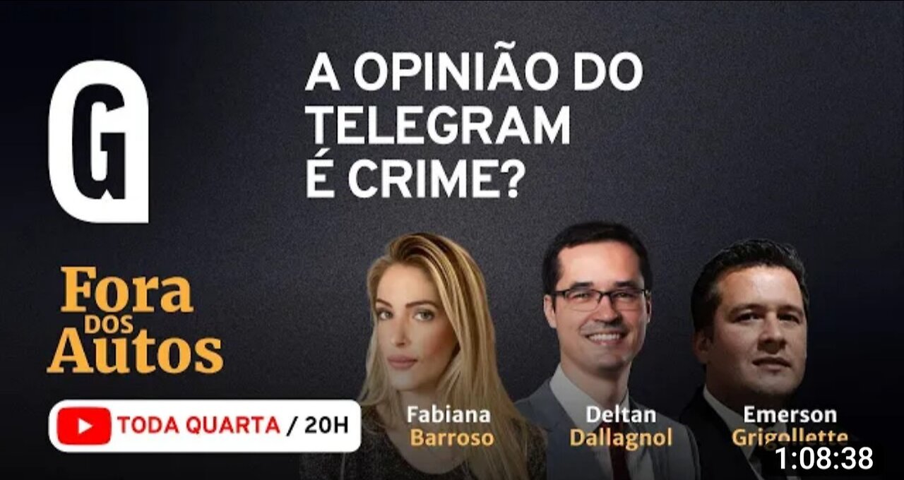 A opinião do Telegram é crime?
