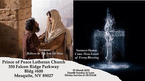 Part 1: Fourth Sunday In Lent Divine Service