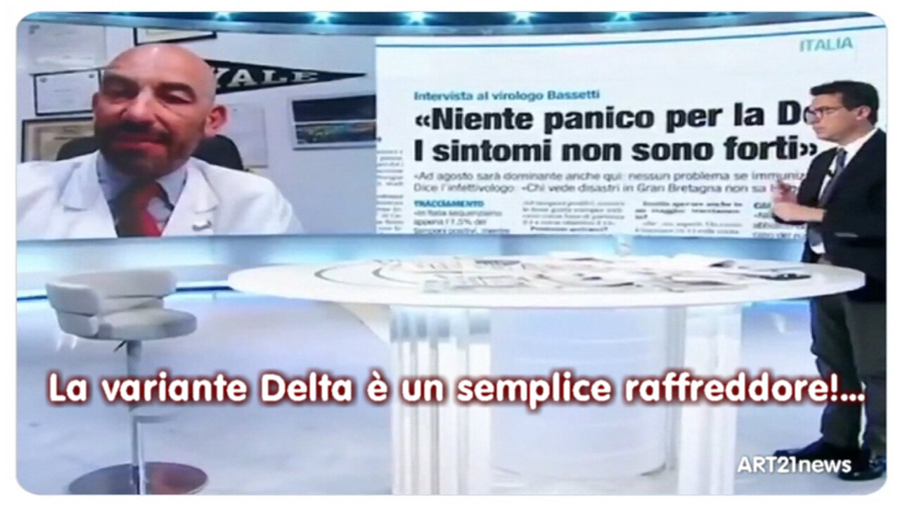 La variante delta è un semplice raffreddore!..