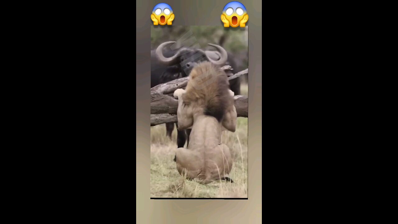 lion vs Buffalo