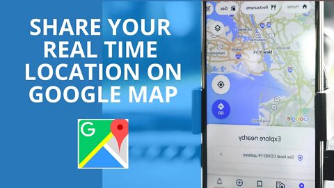 How to Share Your Realtime Location on Google Map App