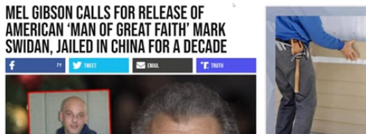 Mel Gibson BREAKING- AMERICAN PRISIONER IN CHINA (DEATH SENTENCE)