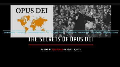 The Secrets Of Opus Dei