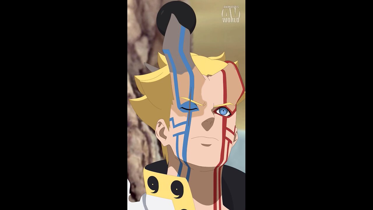 Boruto with two Karma of Isshiki and Momoshiki fan animation #boruto #animation #naruto #shorts #fan