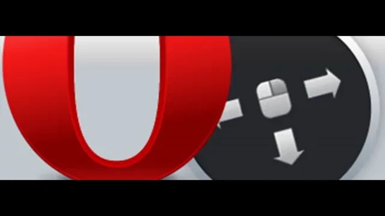 Como desativar os gestos do mouse no Opera?