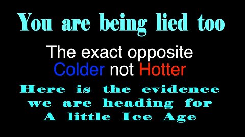 A Colder Future and the pilgrimage of a climate skeptic.