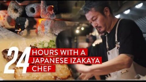 Hours with a Japanese izakaya chef
