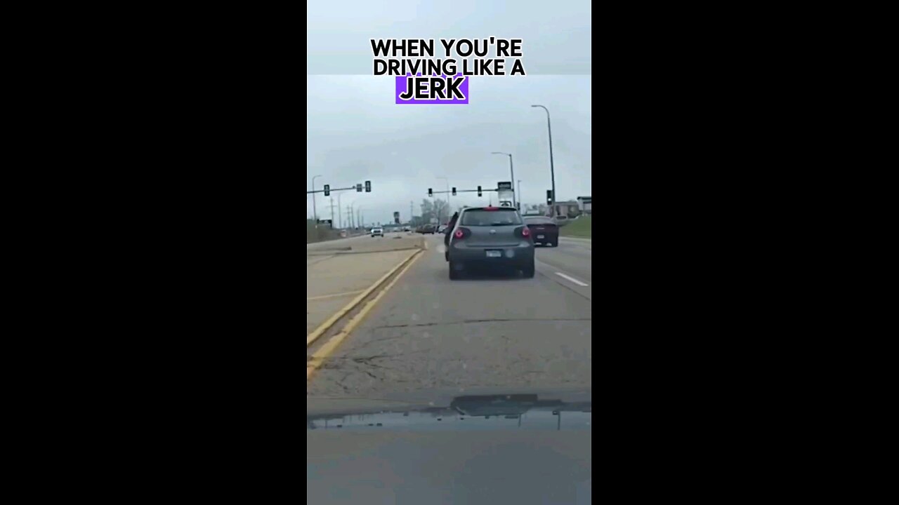 Reckless Driver Has A Road Rage Meltdown.