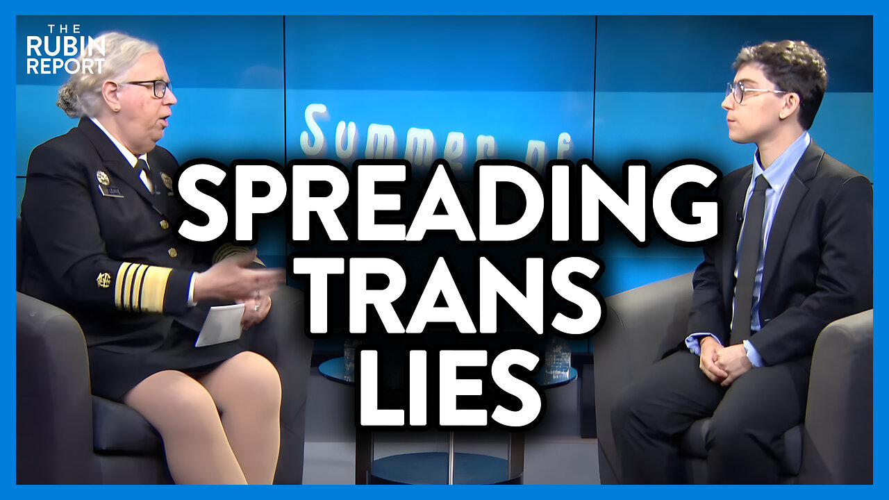 Trans Health Sec Helps Spread Misleading Stats to Confused Kids | DM CLIPS | Rubin Report