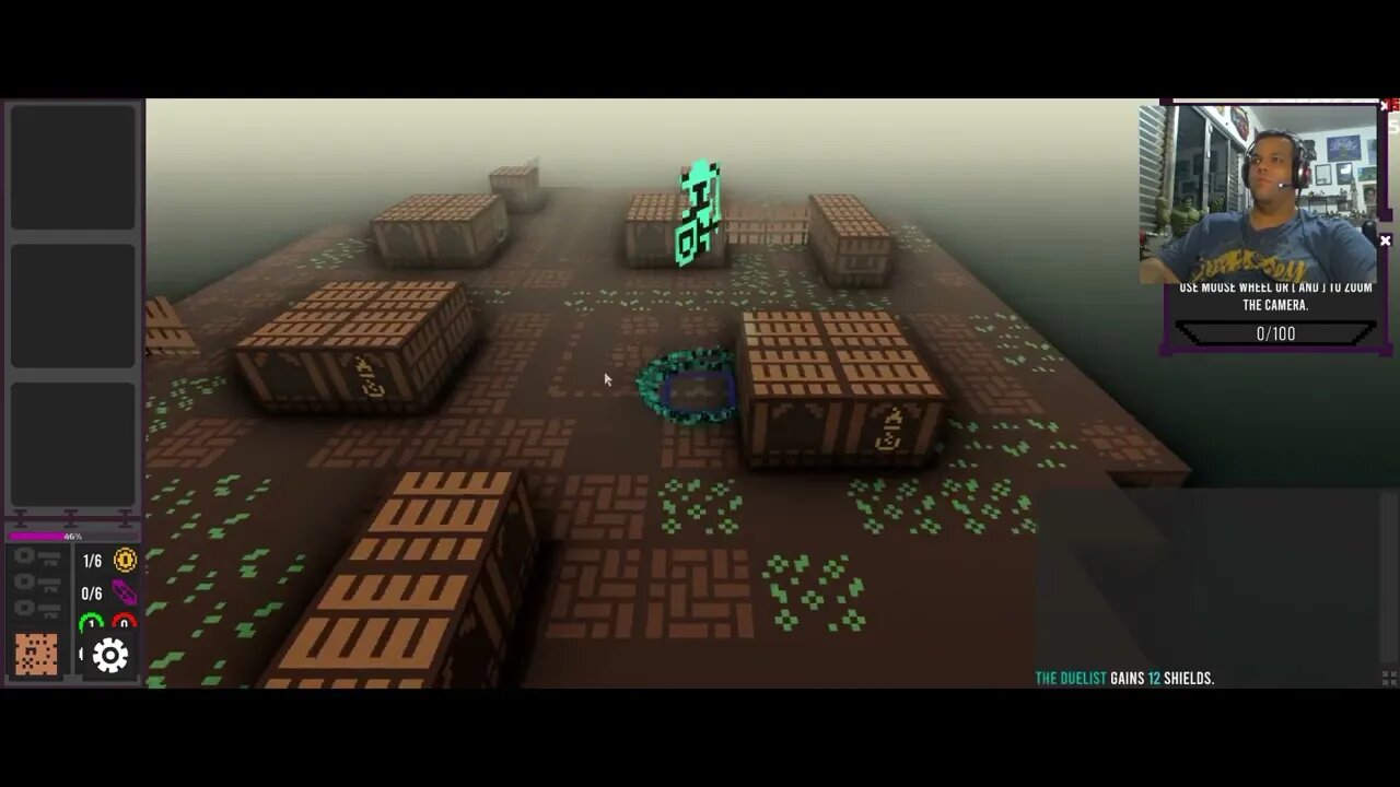 Dungeon Reels Tactics Analise do jogo; Gráficos de Minecraft com combates estilo caça níqueis PC