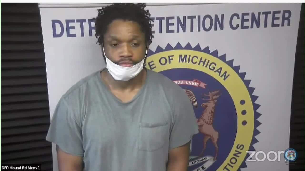 Suspect charged in Detroit mass shooting that killed 2, injured 6, remanded to jail