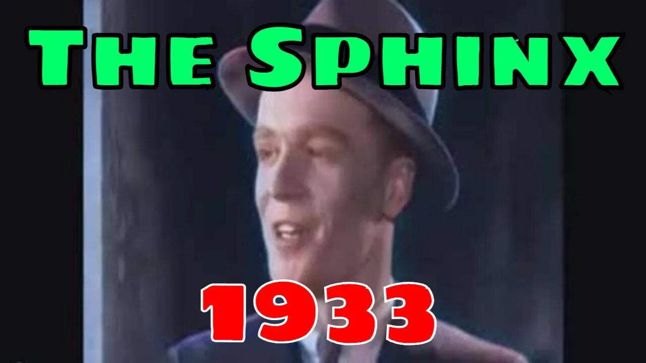 The Sphinx (1933) [colourised]