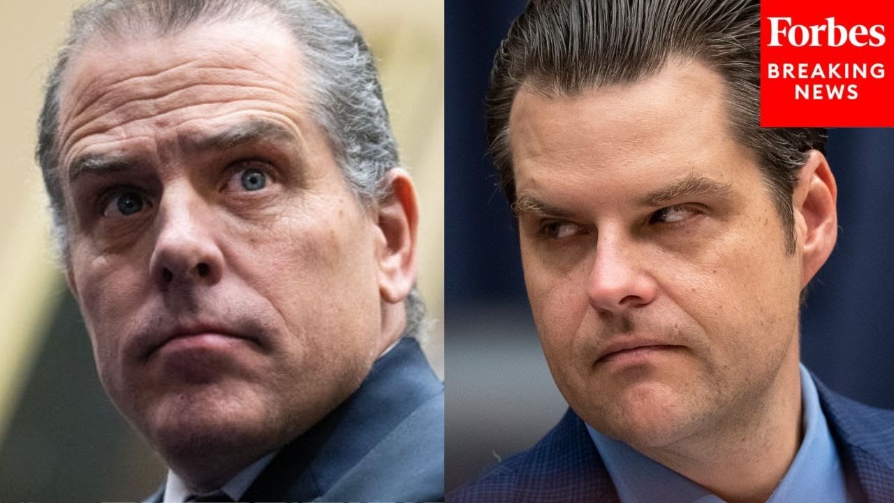 Matt Gaetz Outright Accuses Hunter Biden Of Giving 'False Testimony To Congress'